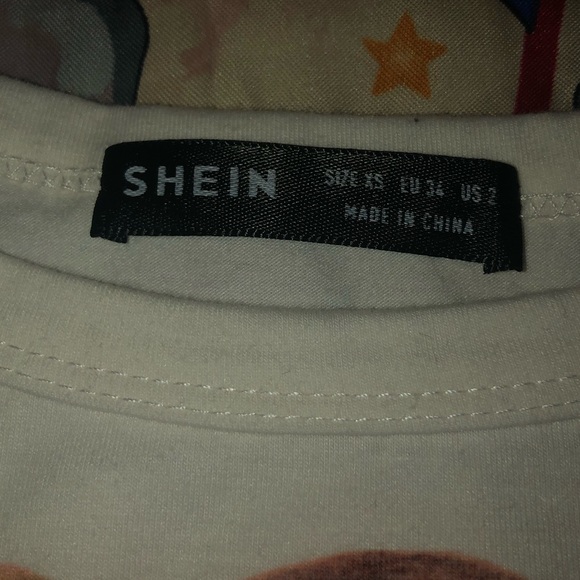 long sleep xs crop top with cute angel design 👼 - Picture 3 of 3